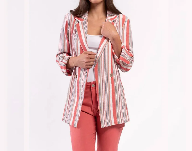 Lowest Price Red Combo Blazer