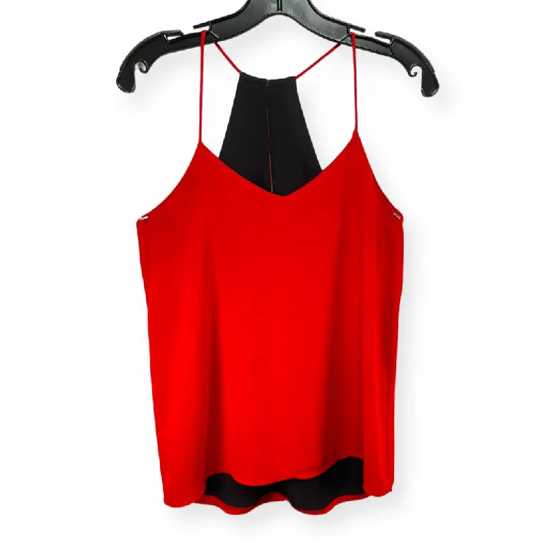 Special Price Red Top Sleeveless Express, Size Xs