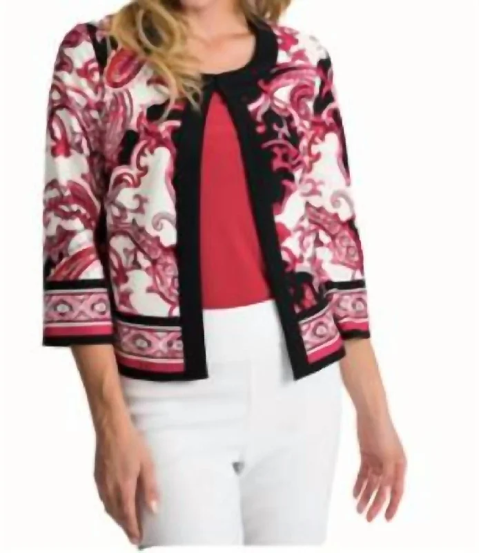 Early Access Ribkoff Jacket In Vanilla - Multi
