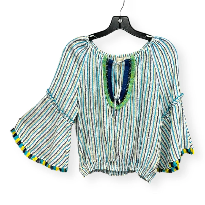Get It Before It’s Gone Andros Striped Top Designer Ramy Brook, Size S