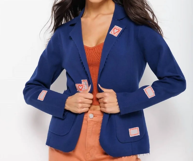 Final Markdown Summer Blazin In Navy