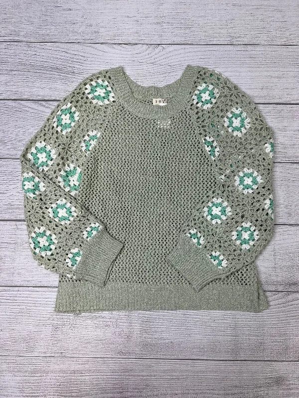 Bargain Bin Sweater By Pol In Green, Size: L