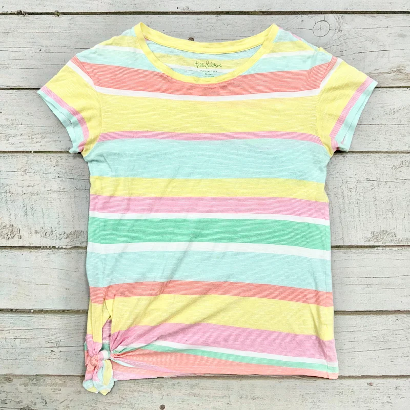 Bargain Prices Top Short Sleeve Designer By Lilly Pulitzer  Size: Xs