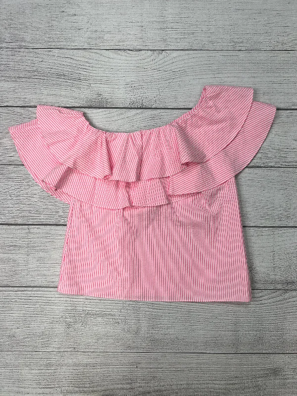 Special Discount Top Sleeveless By Lilly Pulitzer In White Pink, Size: S