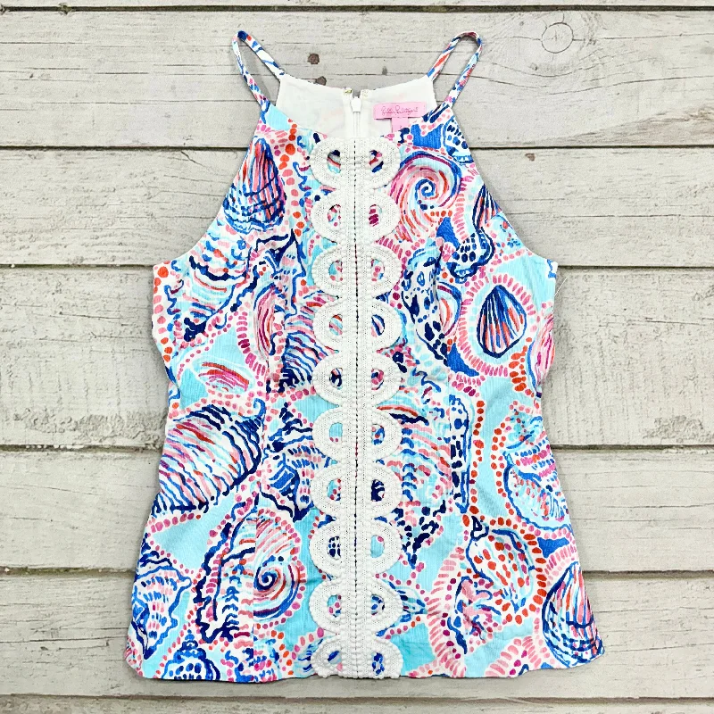 Don't Wait Top Sleeveless Designer By Lilly Pulitzer  Size: Xs