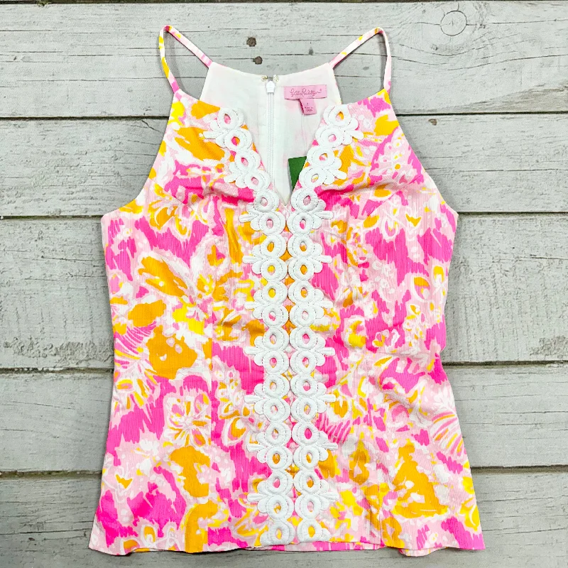 Early Bird Discount Top Sleeveless Designer By Lilly Pulitzer  Size: Xs