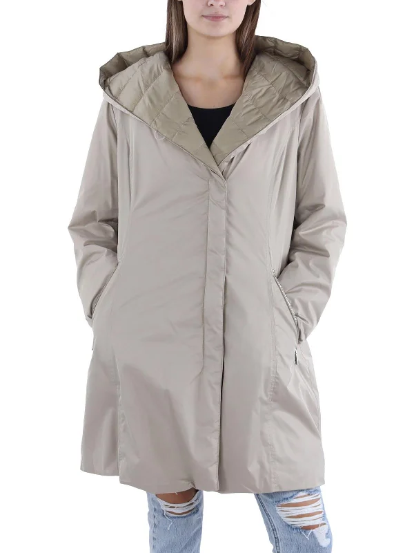 Epic Deals Womens Asymmetric Hooded Active
