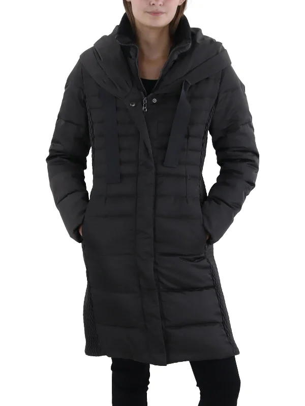 Final Markdown Womens Insulated Layered Puffer Jacket