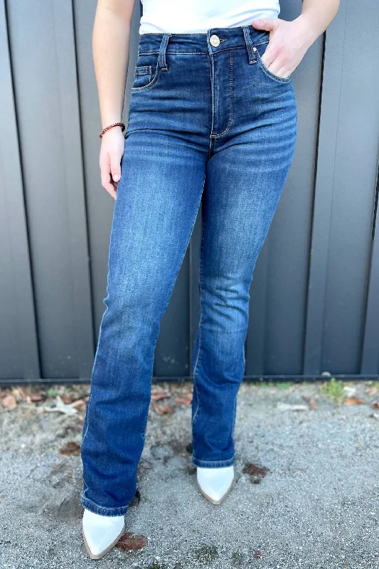 Super Sale Ana High Rise Flare In Neutral Denim