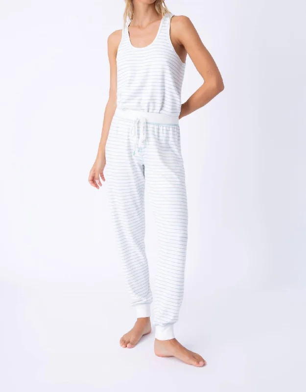 Final Clearance Beach More Worry Less Jam Pant In Ivory