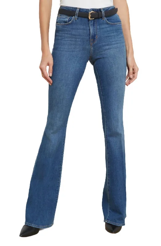 Grand Opening Sale Bell High Rise Flare Jeans In Authentique