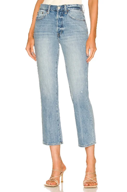 Great Bargains Charlie High Rise Straight Leg Jean In Ventura