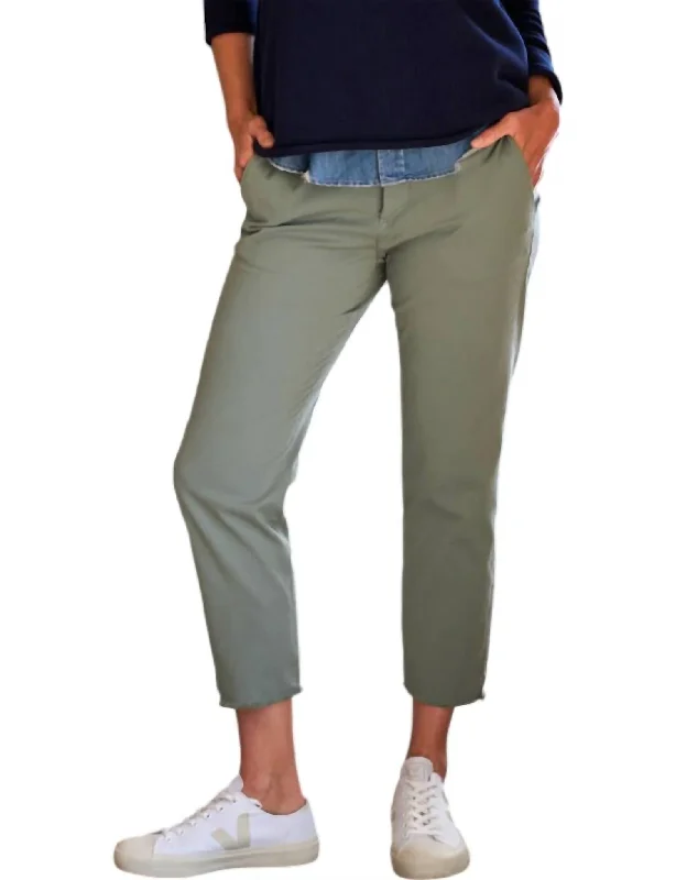 Act Now Chino Wicklow Pants In Rosemary
