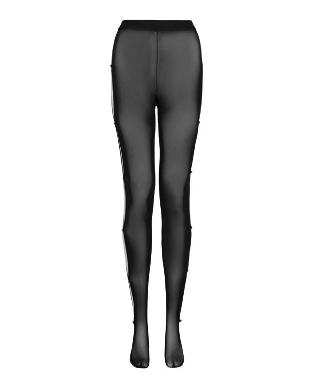 Clearance Event Cut-Out Mesh Tights