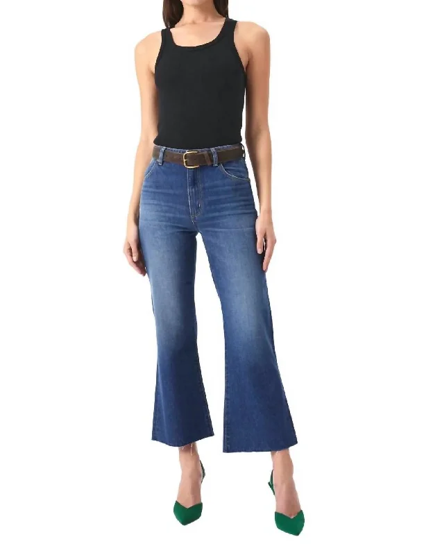 Best Deals Eastcoast Flare Ankle Jean In Vintage Blue