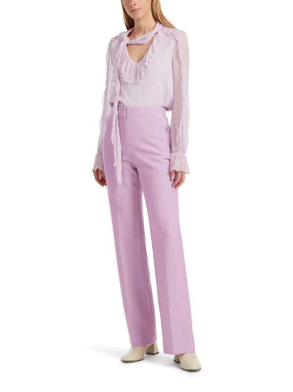 Price Reduction Faid High Waist Trousers In Lilac