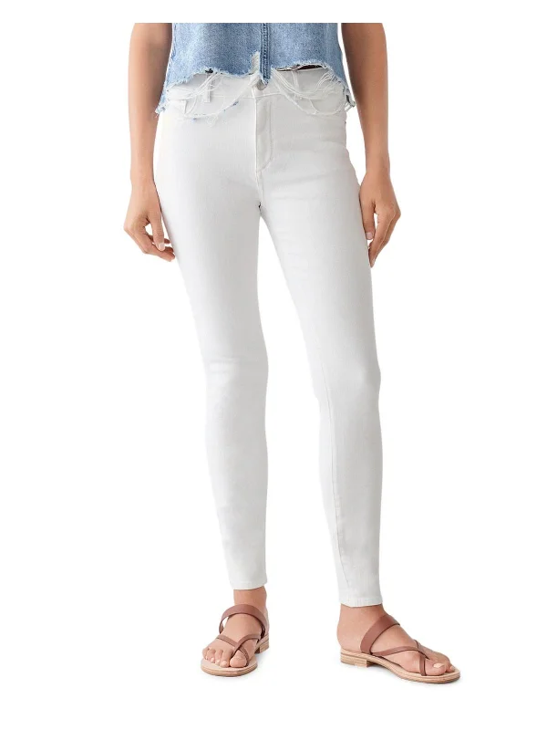 Blowout Deals Florence Womens Denim Mid Rise Skinny Jeans