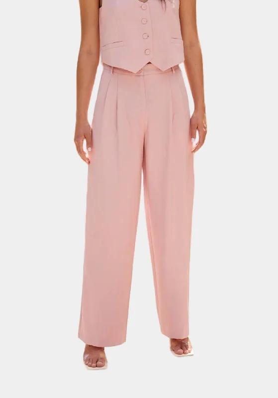 Can't Be Beat Hailey Pant In Pink