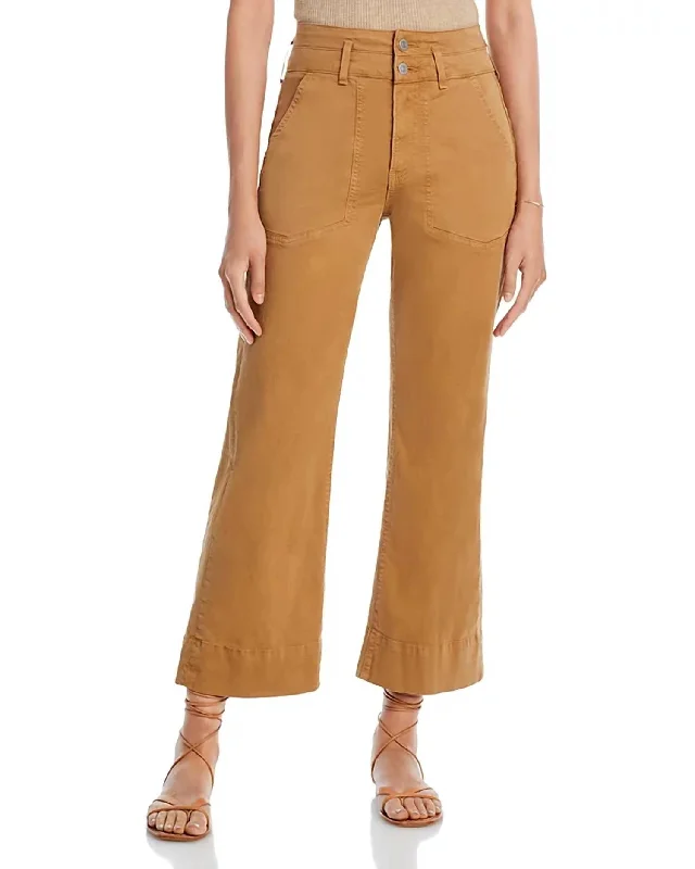 Crazy Savings Hilde Patch-Pocket Pant In Ochre