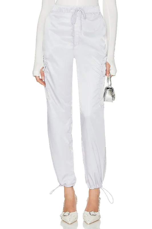 Don't Miss Jade Jogger Pants In Lilac Mist