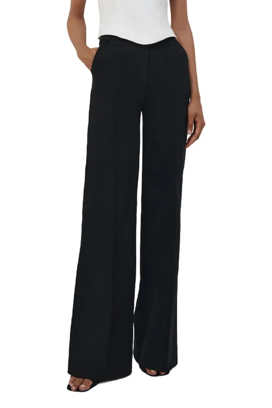 Don't Wait Kassandra Stretch Bootcut Pant In Black