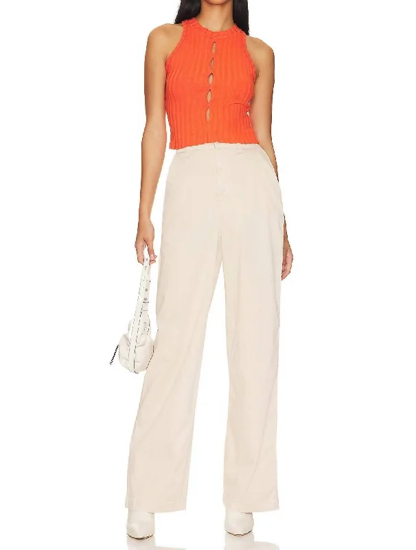 Best Seller London Relaxed Pants In Oatmeal