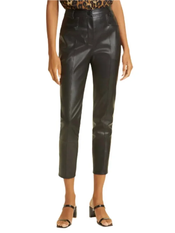 Seasonal Sale Rue Faux Leather Pant In Black