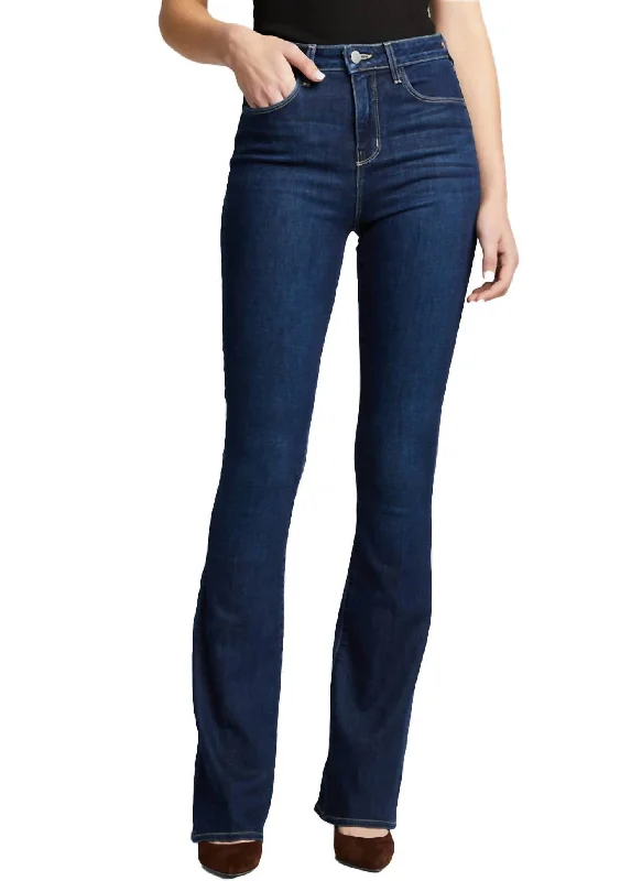 Weekend Deal Selma High-Rise Sleek Baby Boot Jean In Barstow