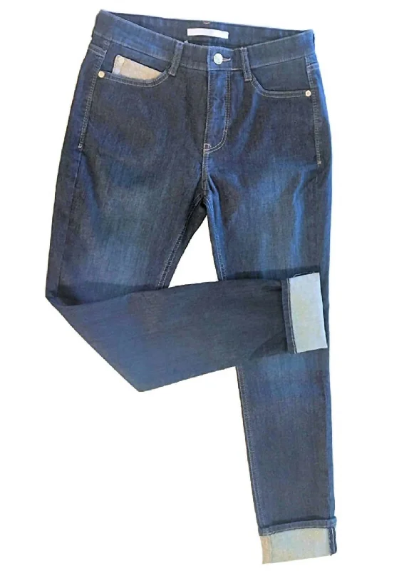 Massive Deals Shimmer Lurex Jean In Blue Denim