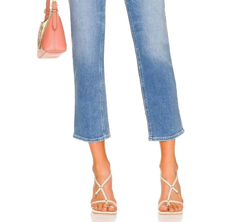 Must-Have Deals Stella Crop Jean In Sea Water Distressed