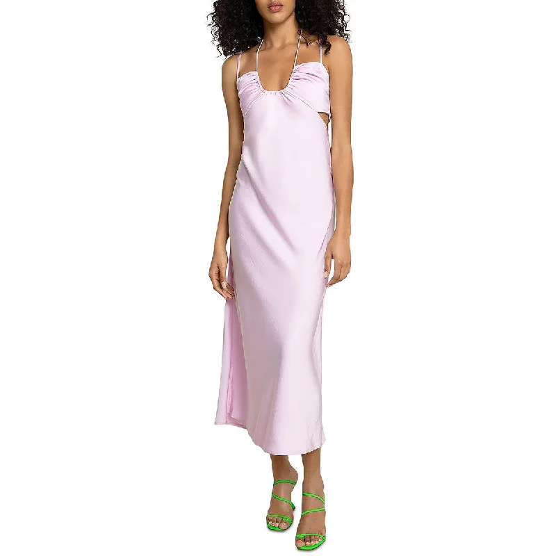 Best Deals A.L.C. Womens Sienna Cut-Out Maxi Slip Dress