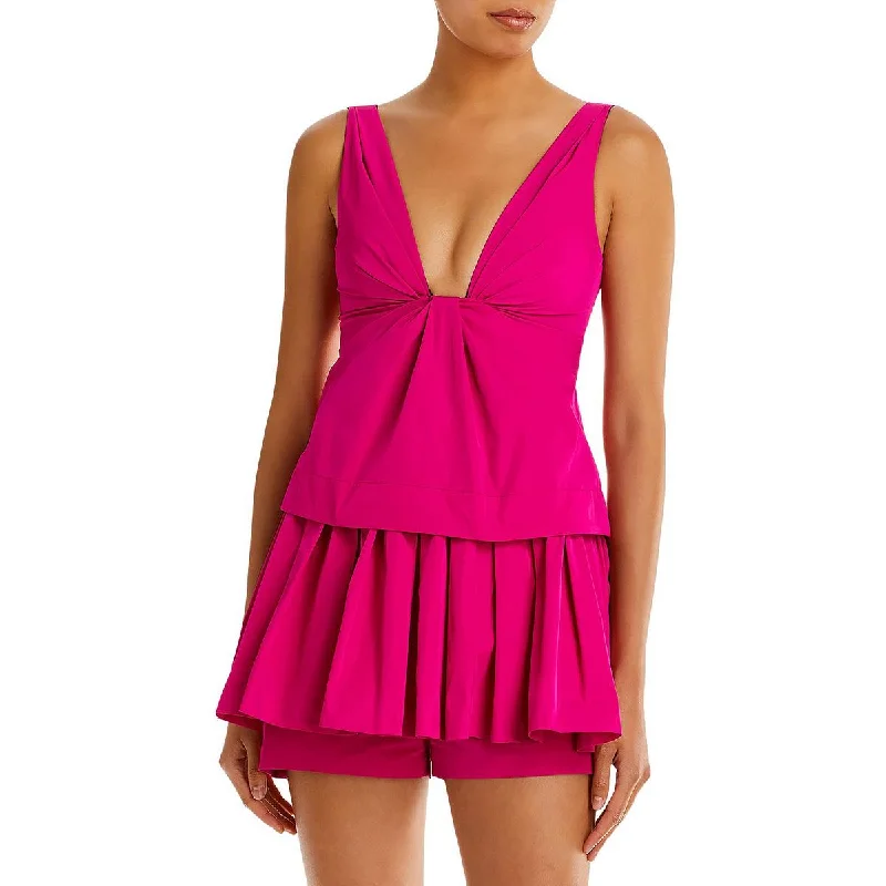 Special Savings A.L.C. Womens Steph Pleated Short Two Piece Dress