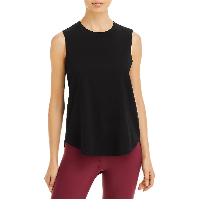 Bonus Savings Aqua Womens Knit Cotton Tank Top
