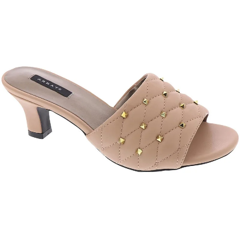 Limited Availability Array Womens Celeste Slip On Slides Heels