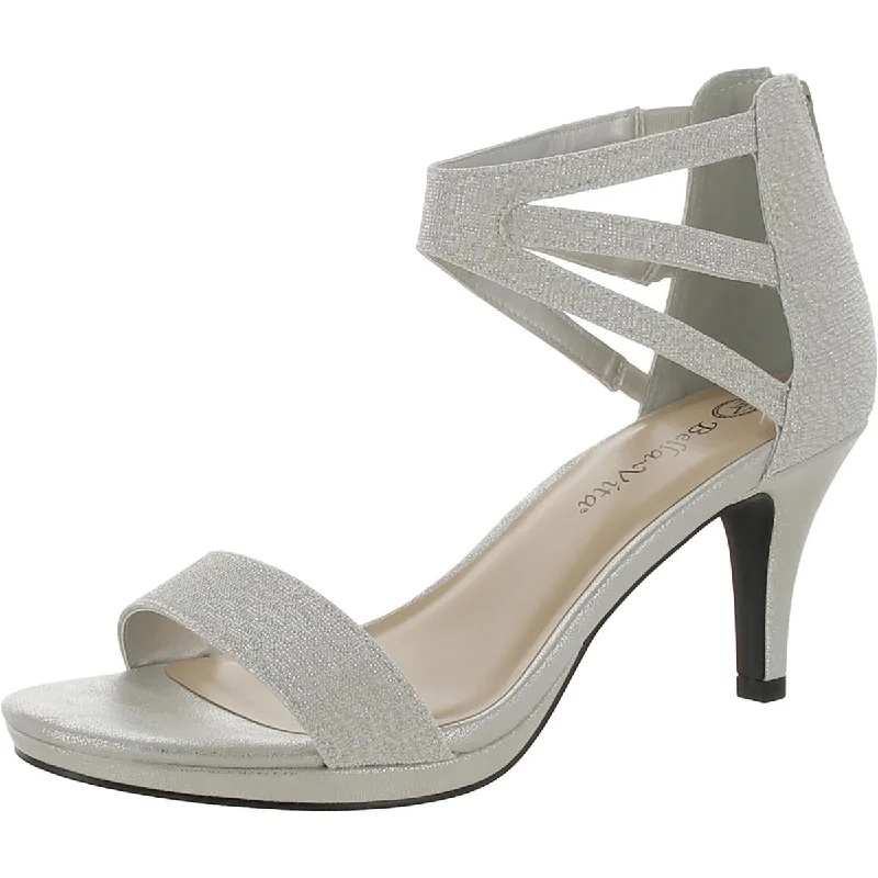 New Markdowns Bella Vita Womens Everly Glitter Manmade Heels
