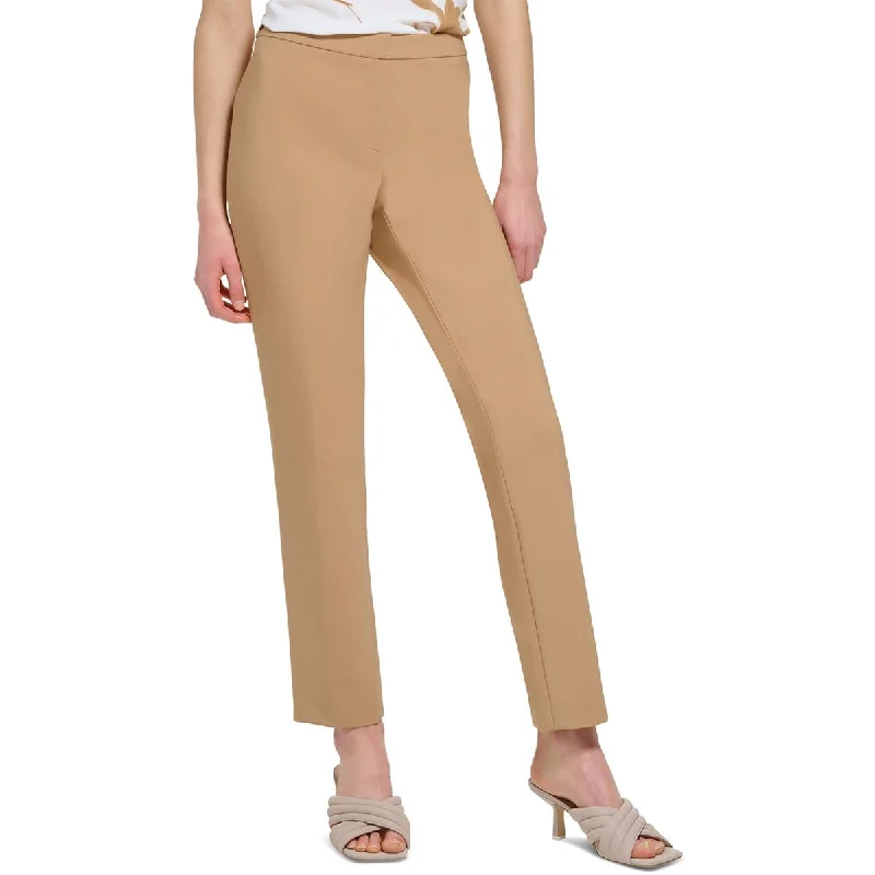 Special Savings Calvin Klein Womens Petites Slim Mid Rise Dress Pants