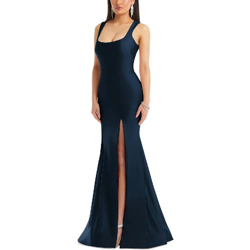 TIME-Limited Offer Cynthia & Sahar Womens Satin Mermaid Evening Dress