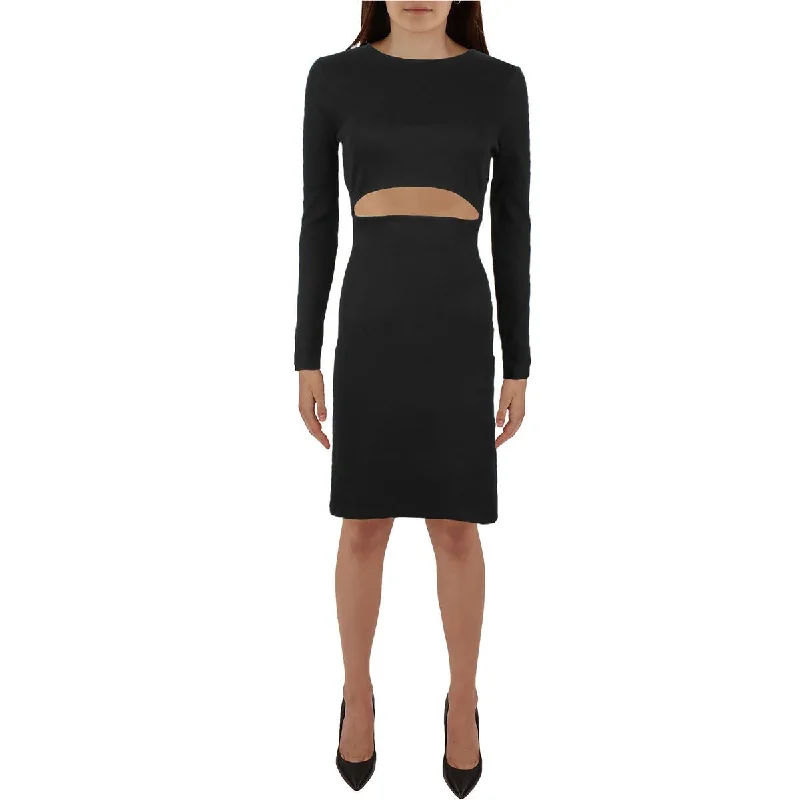 Members Only French Connection Womens Rassia Sheryle Cut-Out Short Mini Dress