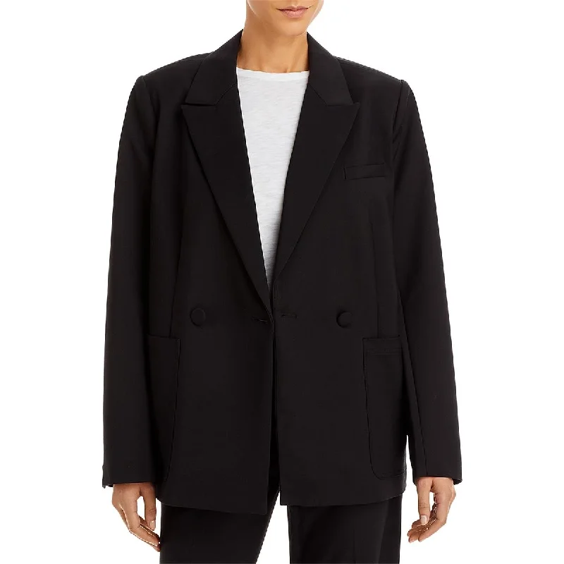 Exclusive Deal Good American Womens Office Career Double-Breasted Blazer