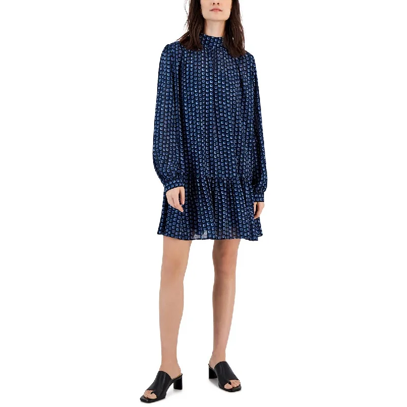 Midnight Madness Hugo Womens Printed  Shift Dress