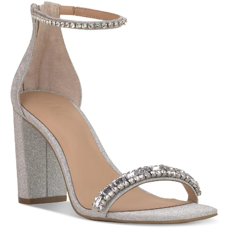 Steals and Deals INC Womens Lana Embellished Open Toe Heels