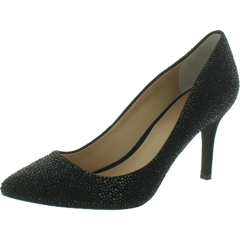 Epic Deals INC Womens Zitah Leopard Print Pointed Toe Dress Pumps