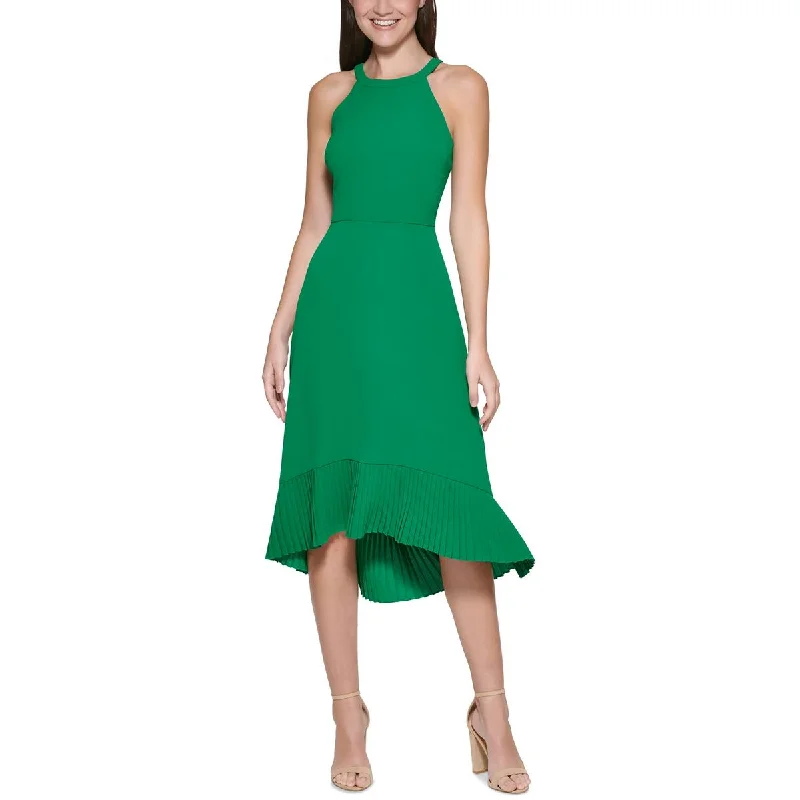 Buy Now Kensie Dresses Womens Pleated Tea Length Midi Dress