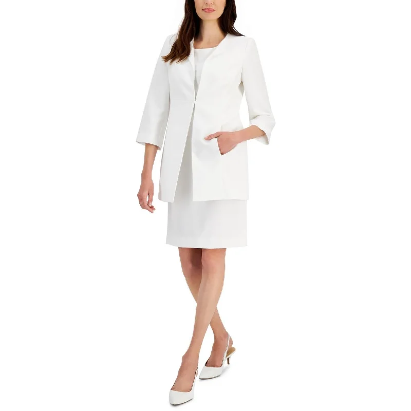 Weekend Deal Le Suit Womens Metallic 2PC Dress Suit