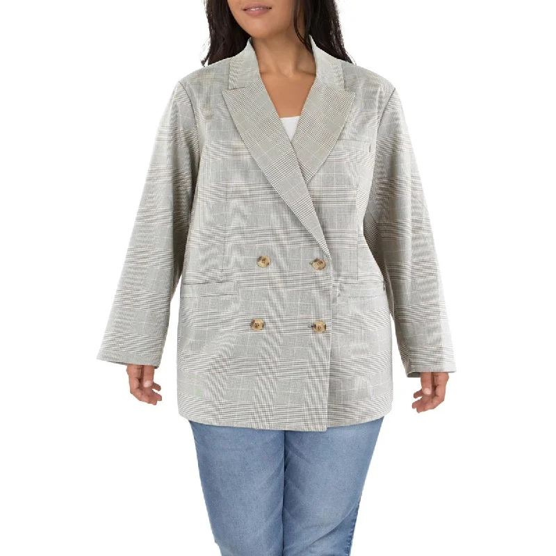 Price Rollback Levi Strauss & Co. Womens Plus   Suit Separate Work Wear Double-Breasted Blazer