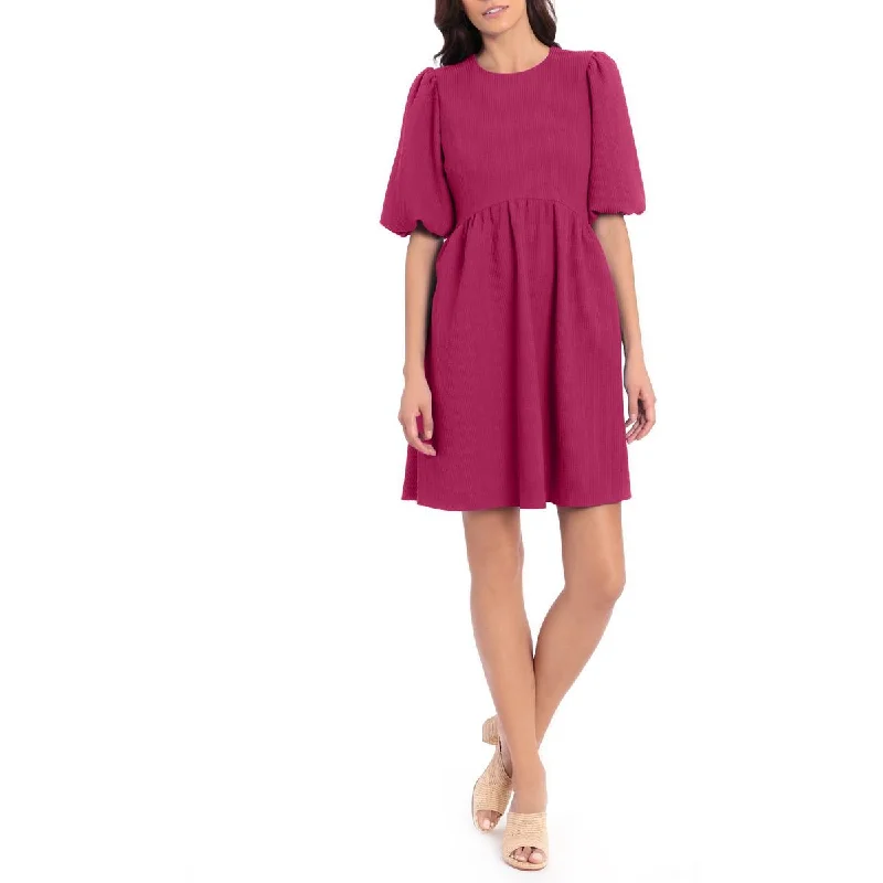 Loyalty Reward Maggy London Womens Textured  Mini Dress