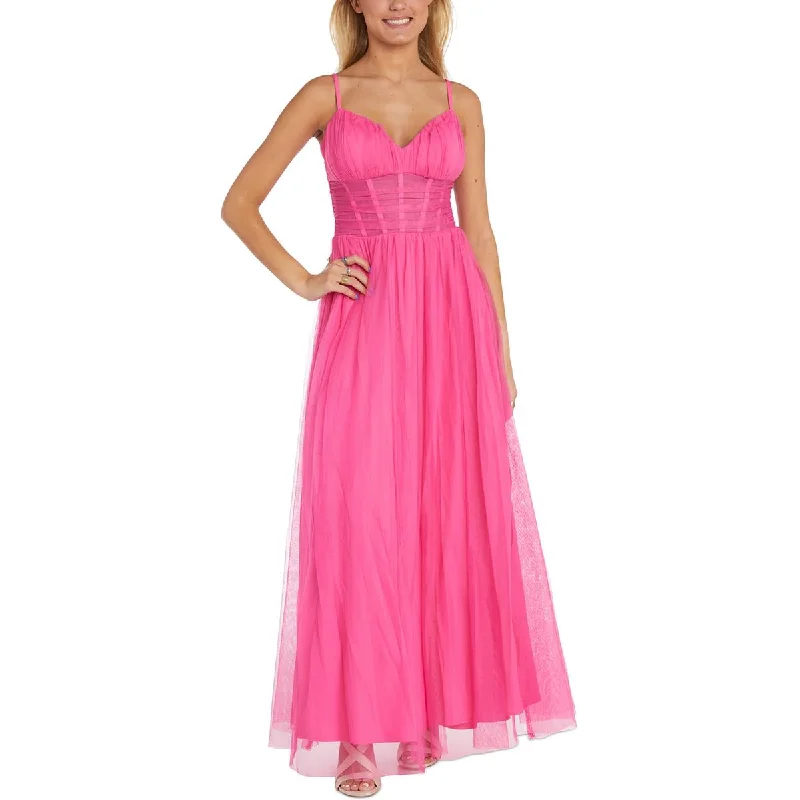 YEAR-End Clearance Morgan & Co. Womens Juniors Sweetheart Neck Long Evening Dress