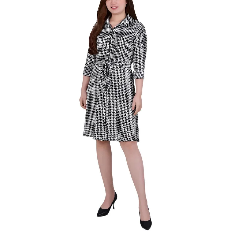 Black White Houndstooth