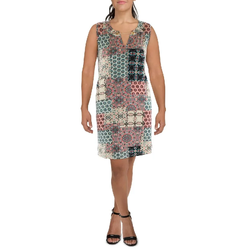 Hot Deal NY Collection Womens Petites Short Tunic Dress