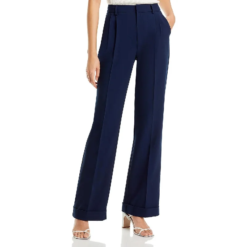 Great Bargains Paige Womens High Rise Pleated Wide Leg Pants